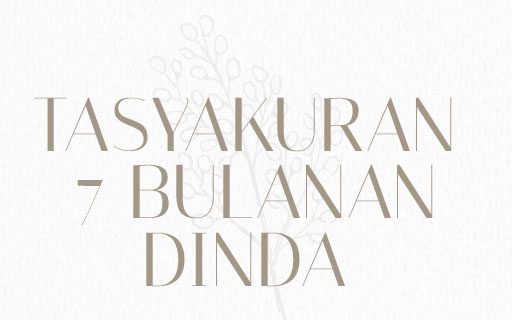 Tasyakuran 7 Bulanan
