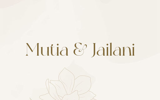 Mutia & Jailani