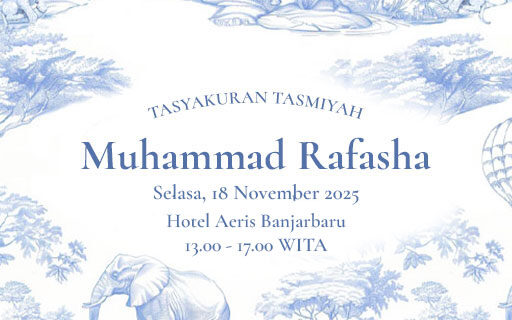 Tasyakuran Tasmiyah | Muhammad Rafasha